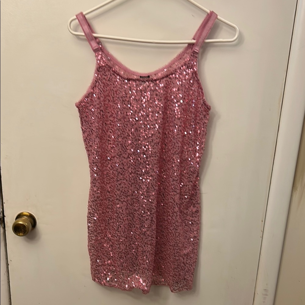 Passion Forever Pink Sequin Sleepwear Size 1X